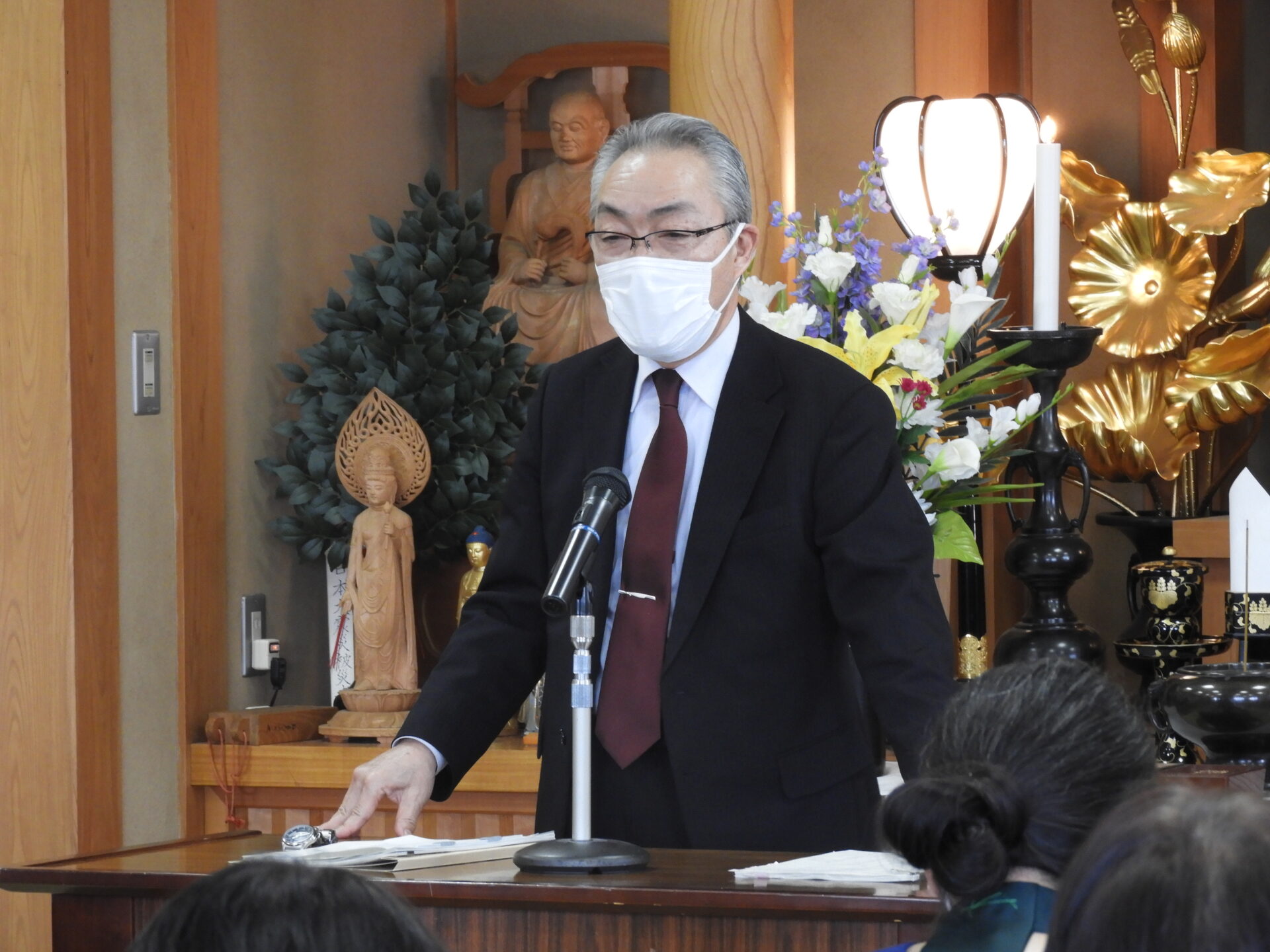 曹洞宗宮城県宗務所寺族会令和6年度第2回学習会報告